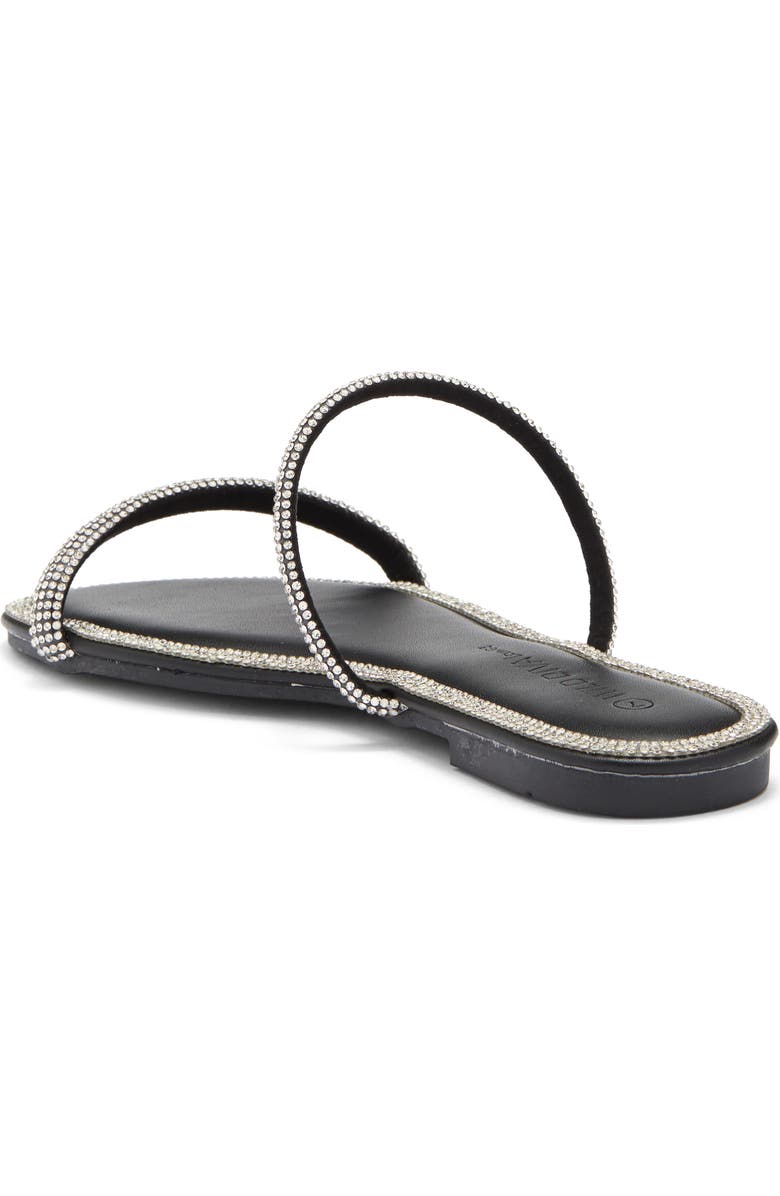 WILD DIVA LOUNGE Roo Rhinestone Slide Sandal, Alternate, color,