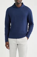 johnnie-O Stretch Cotton Blend Pebble Hoodie