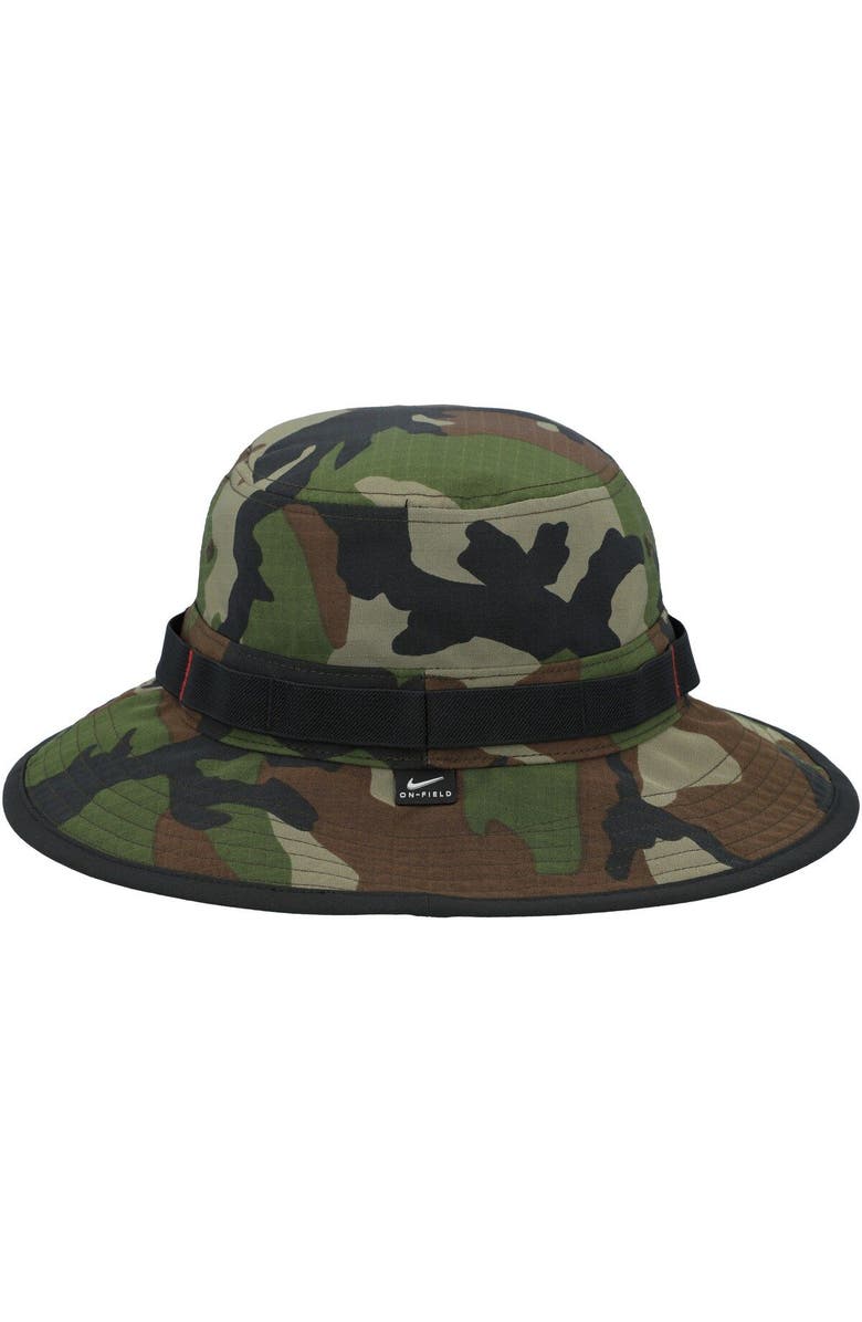Nike Men's Nike Camo Alabama Crimson Tide Boonie Performance Bucket Hat, Alternate, color,