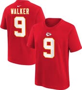Nike Youth Nike Kenneth Walker III Red Kansas City Chiefs Name & Number T-Shirt