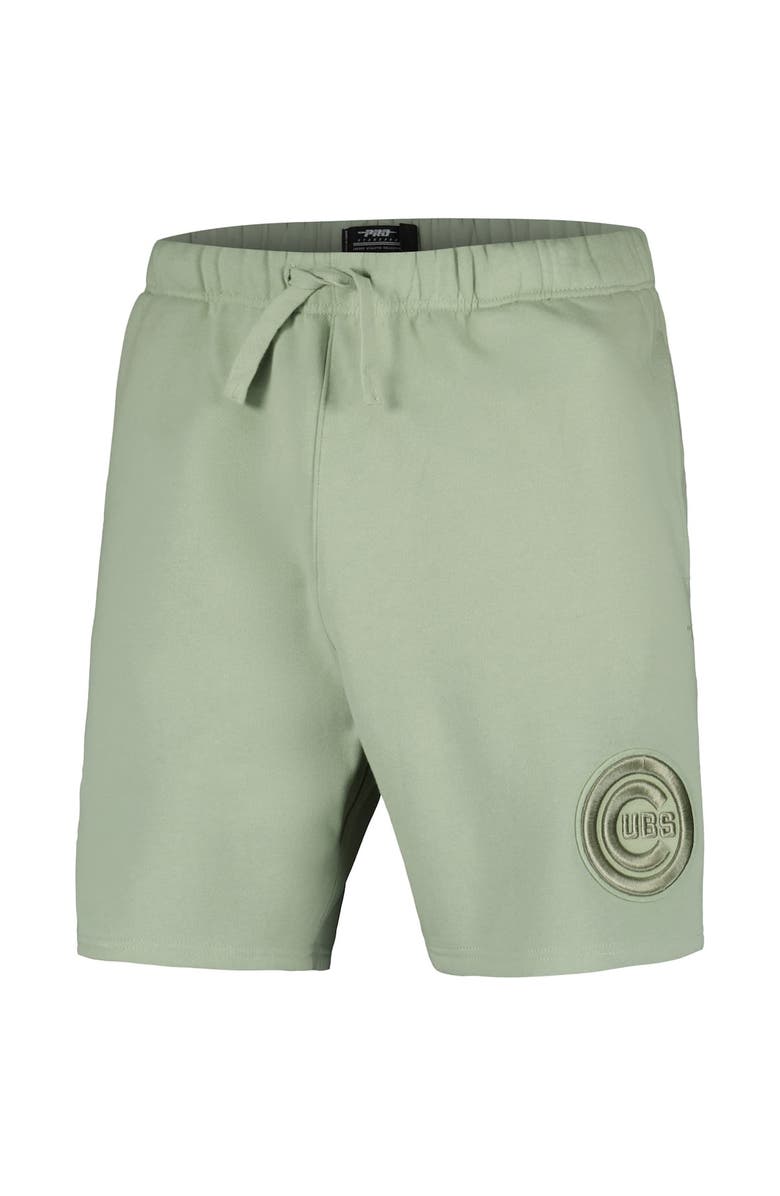 PRO STANDARD Men's Pro Standard Green Chicago Cubs Neutral Fleece Shorts, Alternate, color, Green