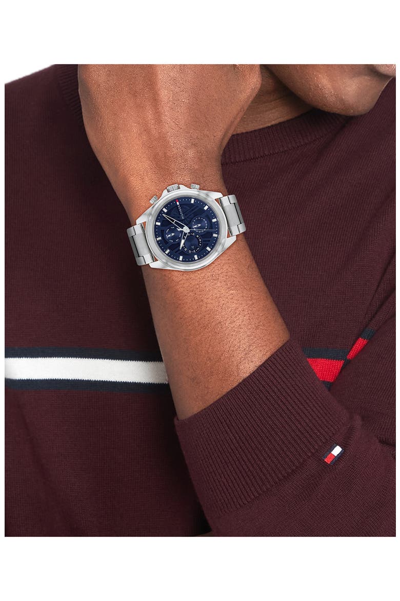 Jax Bracelet Watch, 48mm, Alternate, color, BLUE