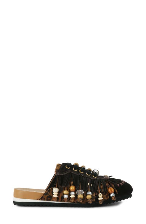 Islington Beaded Fringe Mule (Women)