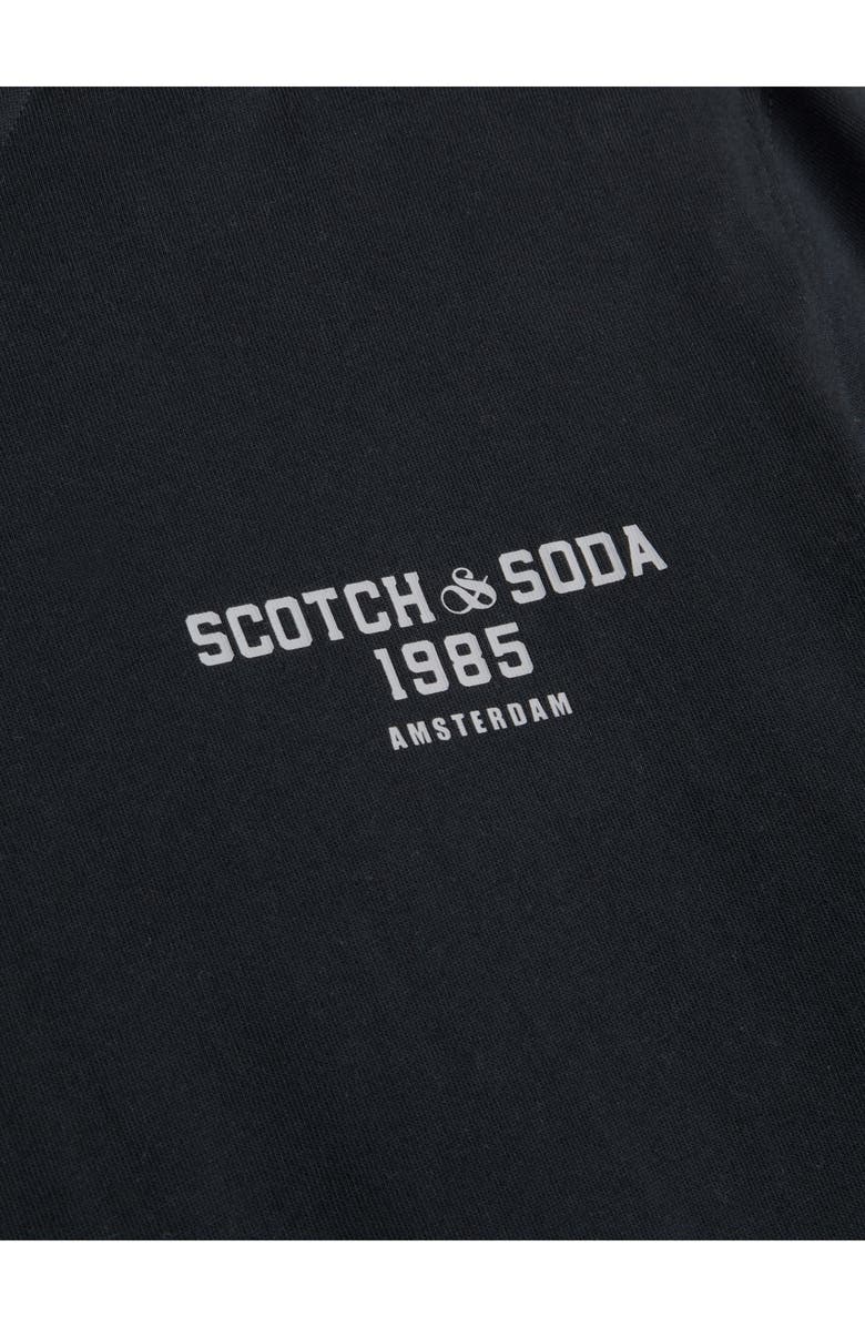 Scotch & Soda Short Sleeve Graphic T-Shirt, Alternate, color, Anthracite
