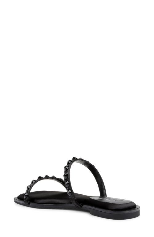Jewel Badgley Mischka Honesty Slide Sandal In Black