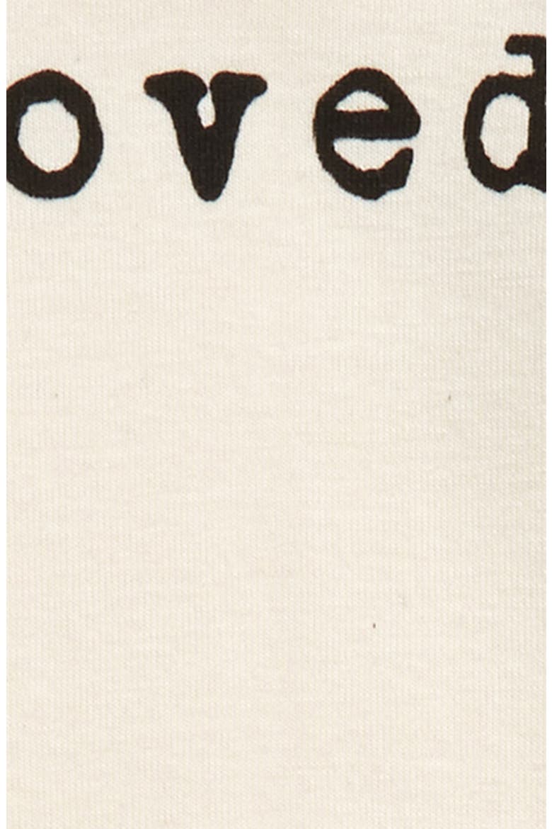 Loved Organic Cotton Tie Gown, Alternate, color, NATURAL
