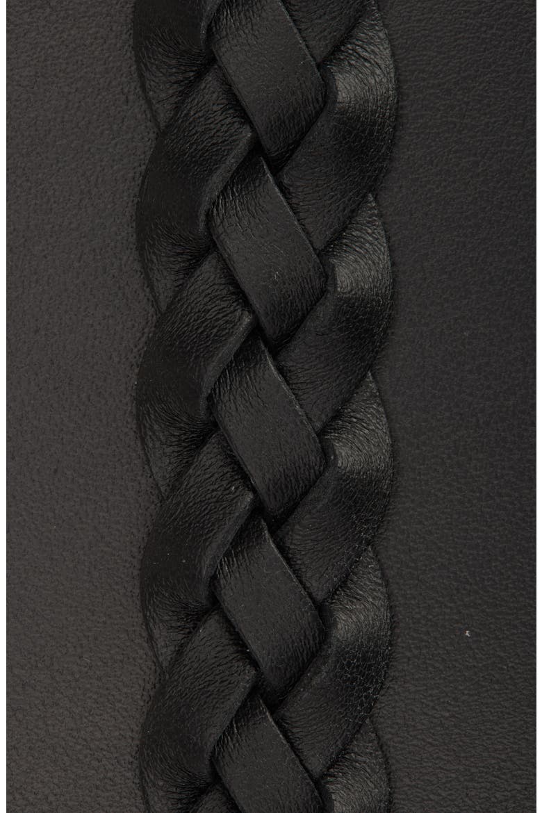 Donna Leather Belt, Alternate, color, NERO NERO