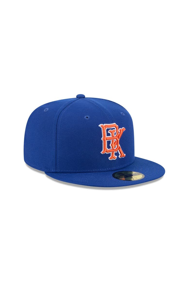 Men's New Era  Blue Brooklyn Cyclones Theme Nights 59FIFTY Fitted Hat, Alternate, color, Blue