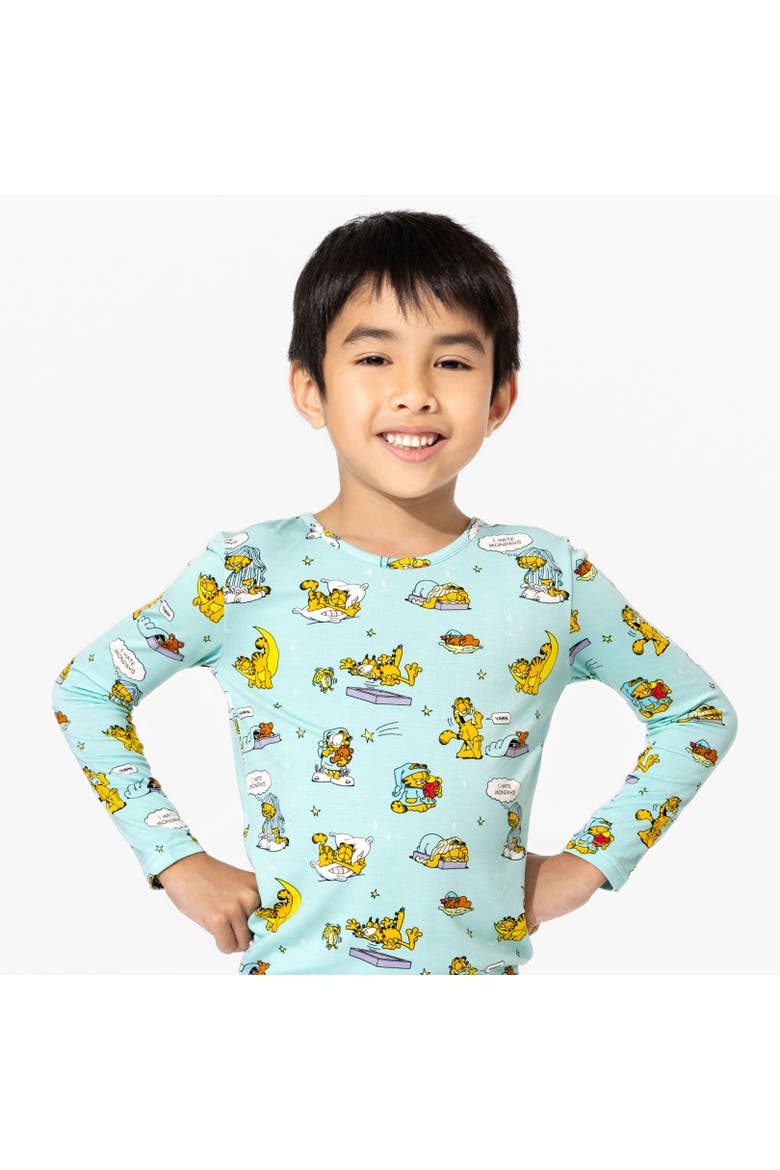 Kids' Garfield Lazy Mondays Set of 2 Piece Pajamas, Alternate, color, Garfield: Lazy Mondays