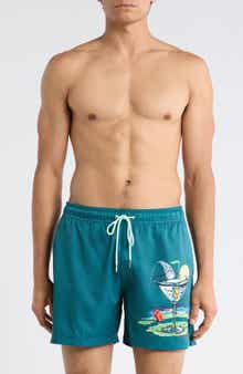 Robert Graham Golf Martini Swim Trunks