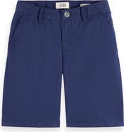 Scotch & Soda Kids' Cotton Twill Chino Shorts