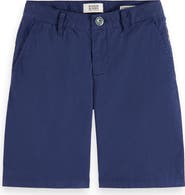 Scotch & Soda Kids' Cotton Twill Chino Shorts