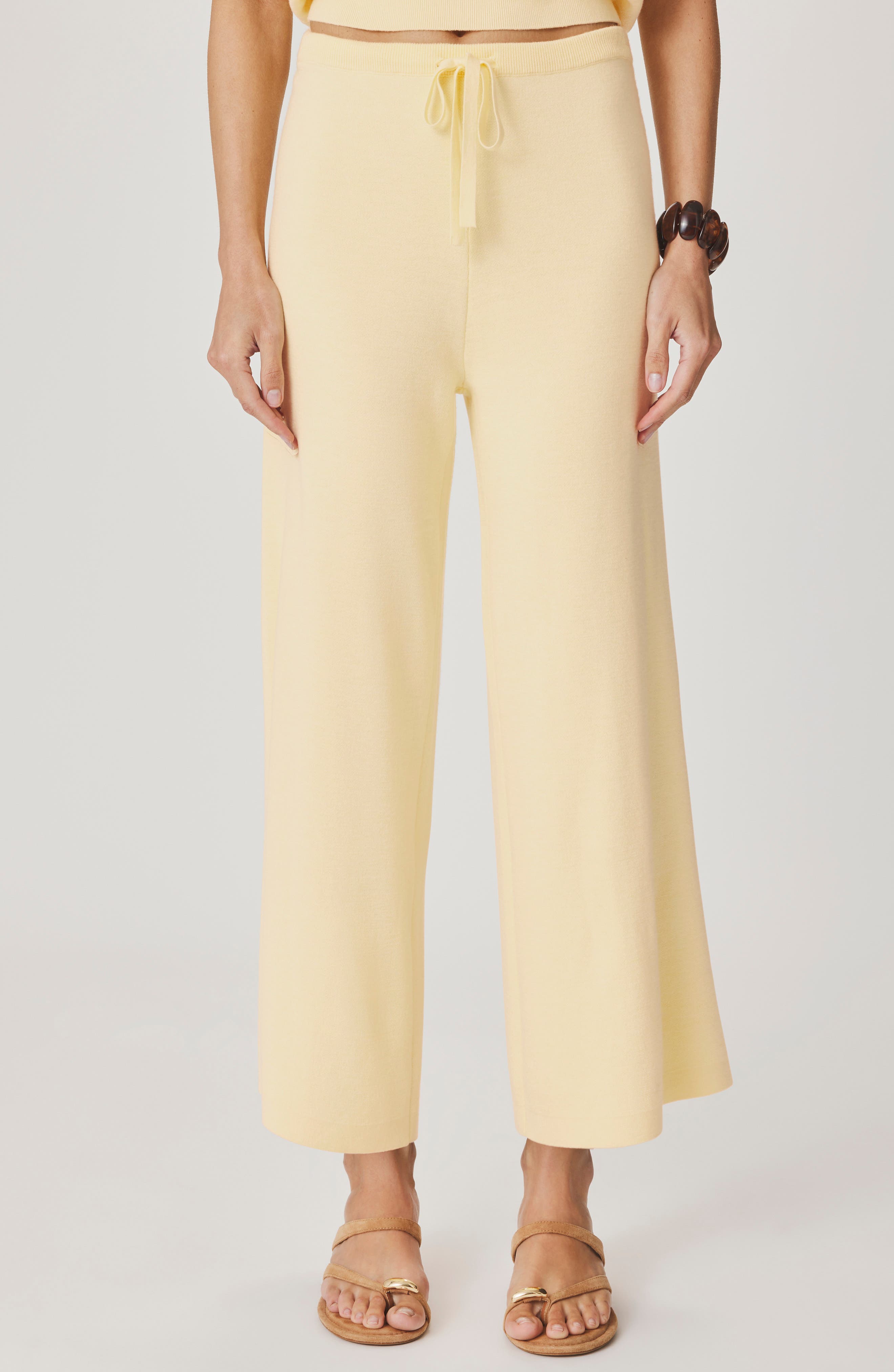 Christa Crop Sweater Pants