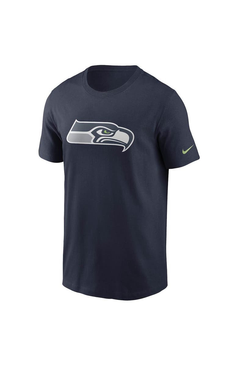 Nike Men's Nike College Navy Seattle Seahawks Primary Logo T-Shirt, Alternate, color, Navy