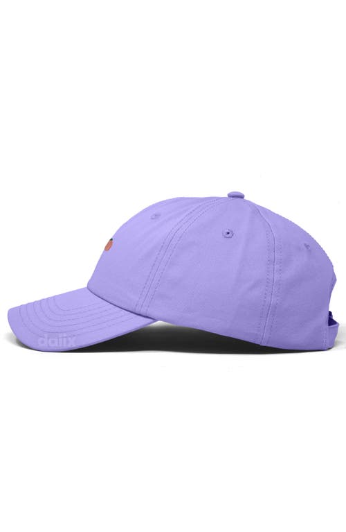Dalix Lil Peach Dad Cap In Purple