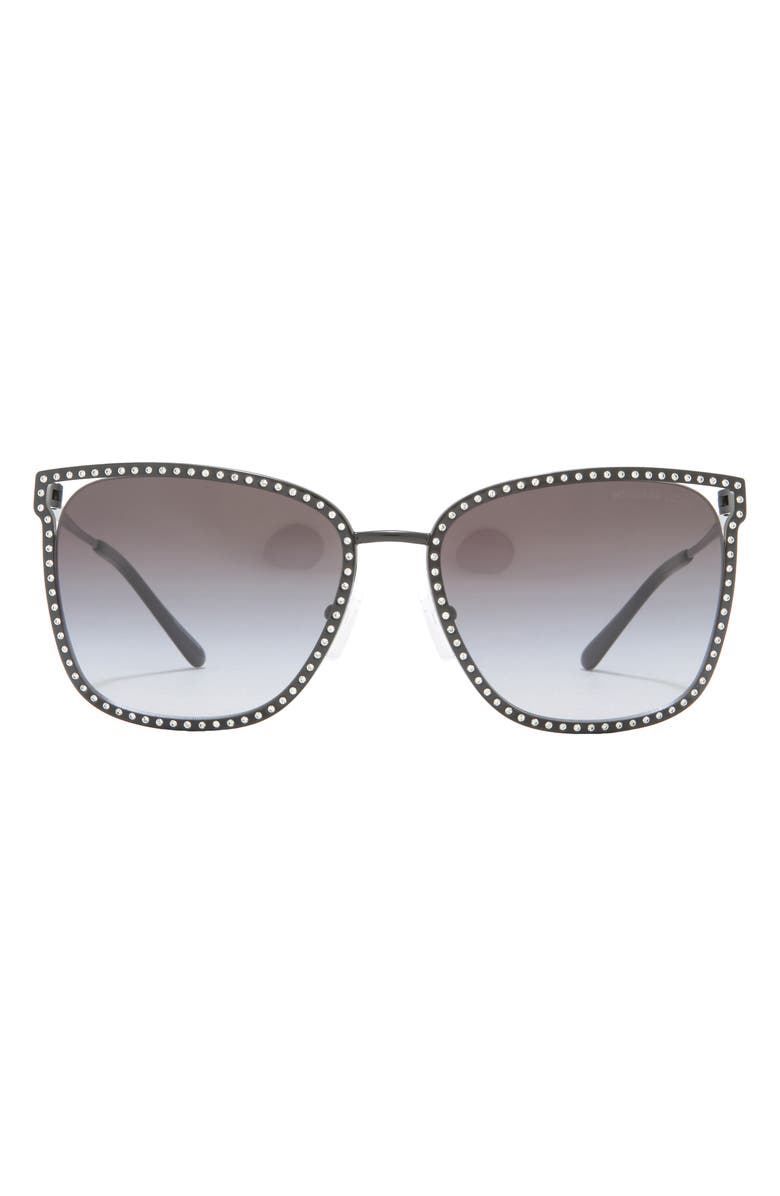 Michael Kors Stockholm Modern 57mm Square Sunglasses, Main, color,