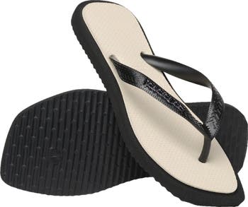 Fusion Square Logo Flip Flop
