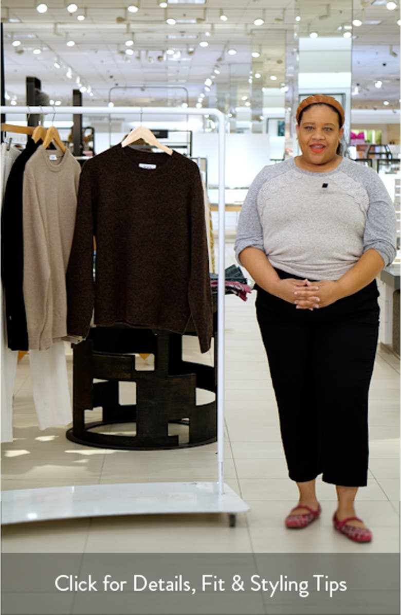 Wilde Wool Blend Crewneck Sweater, sales video thumbnail