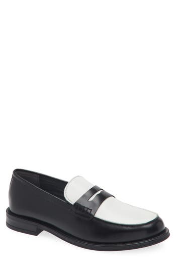 Steve Madden Draggo Penny Loafer In Multi
