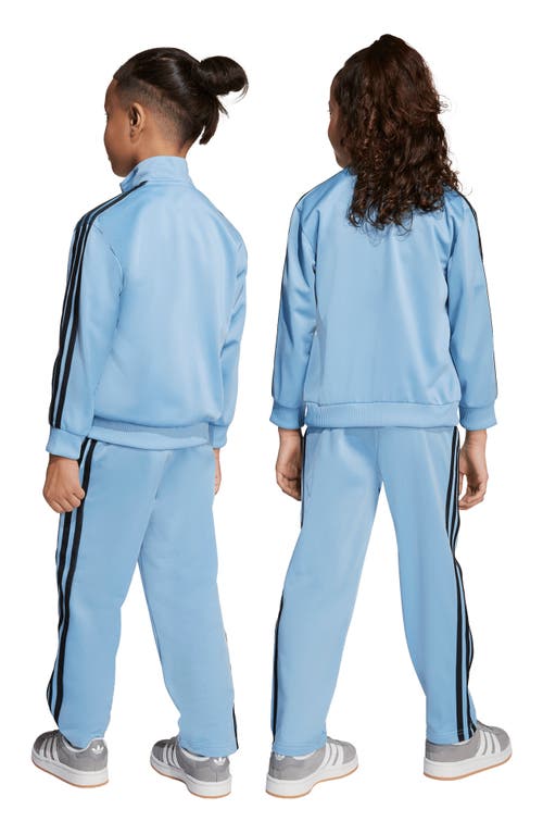 Adidas Originals Adidas Kids' Firebird Recycled Polyester Track Jacket & Pants Set In Blue