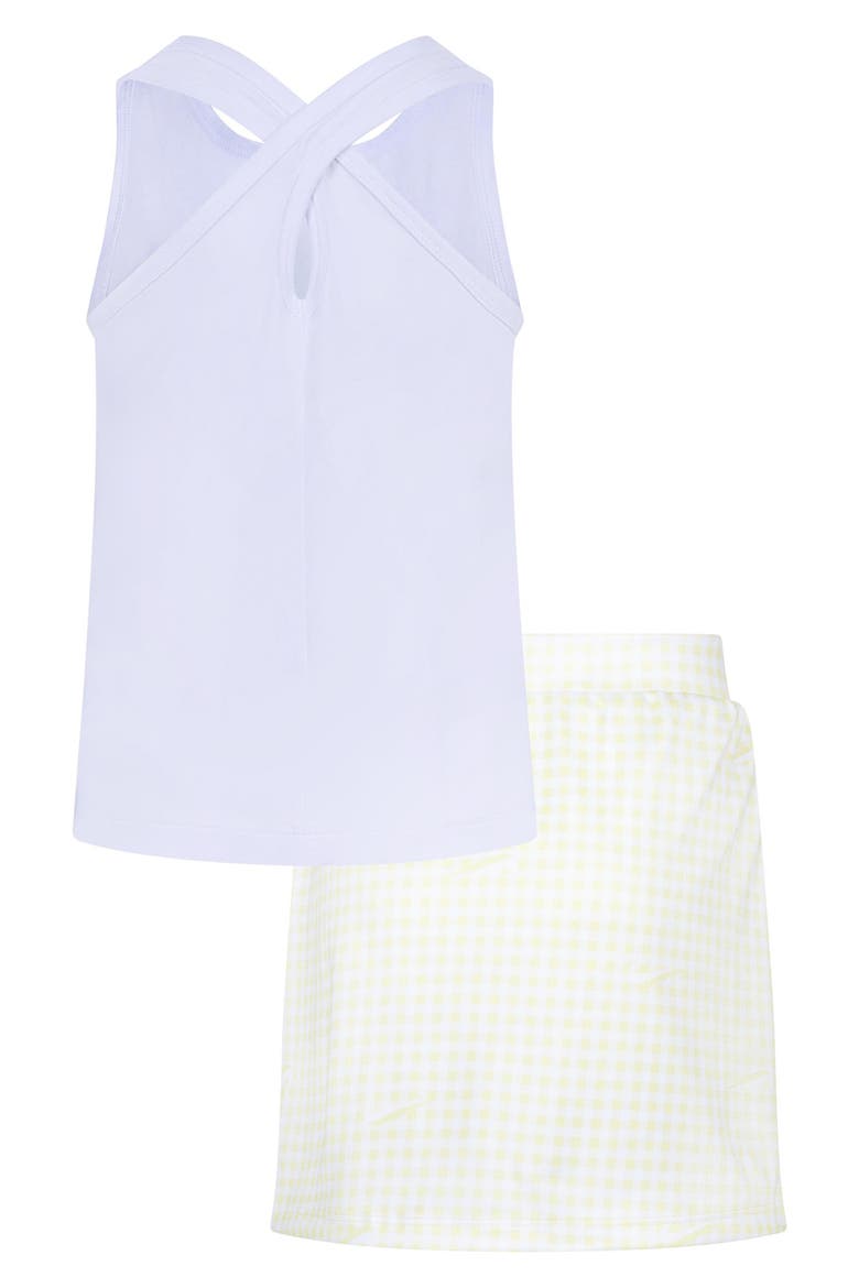 Kids' Tank & Shorts Set, Alternate, color, CITRON TINT