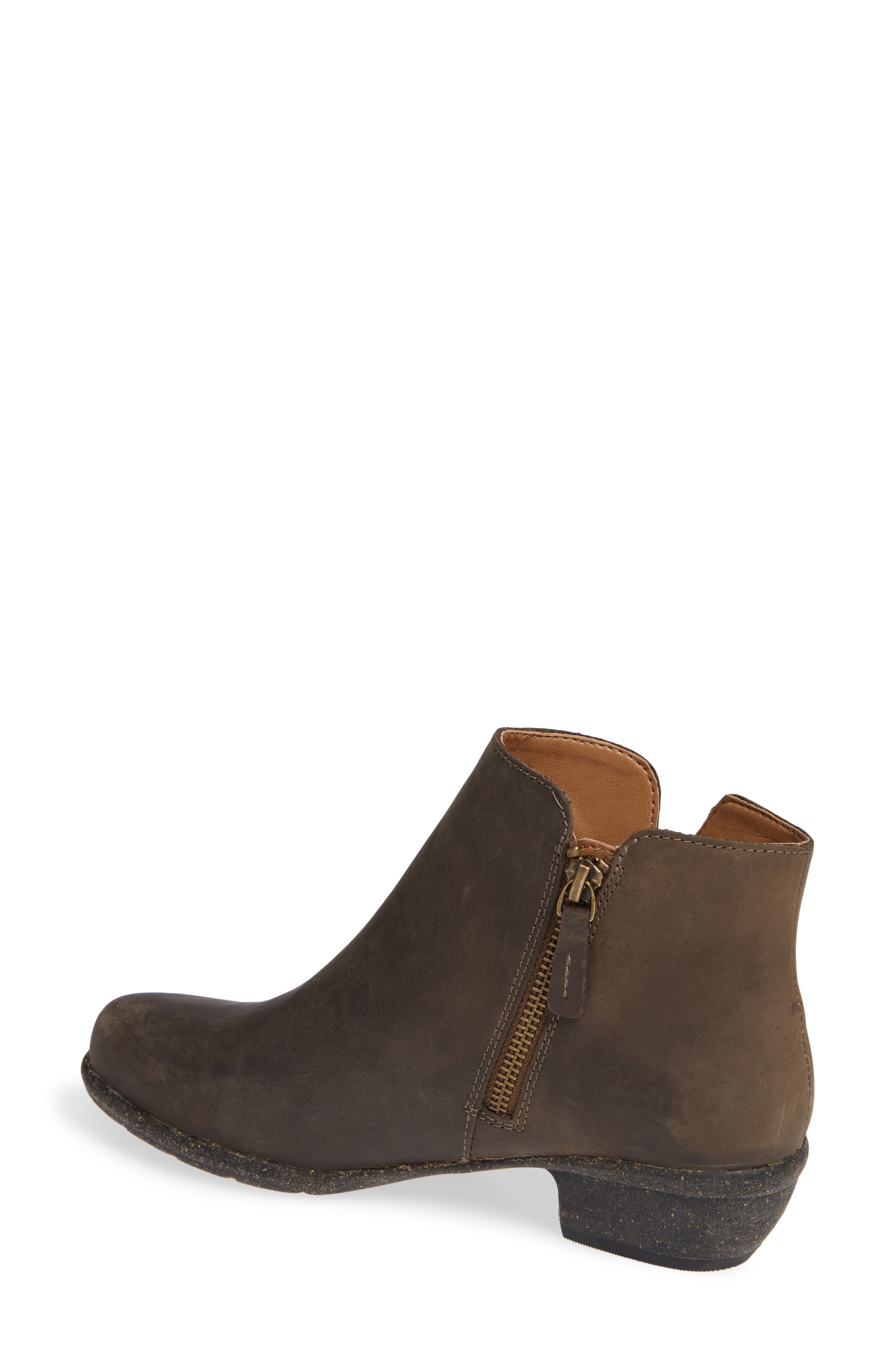 Wilrose Frost Bootie, Alternate, color, TAUPE OILED LEATHER