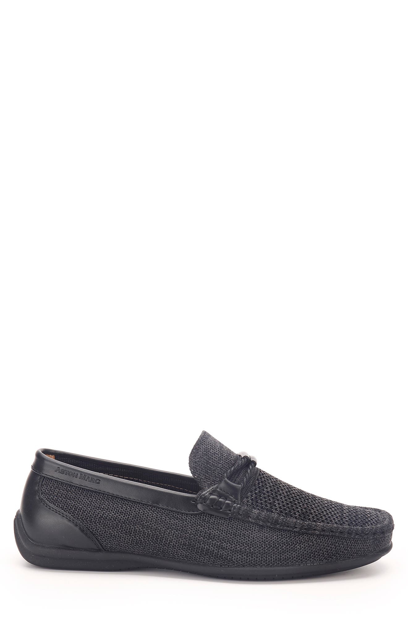 ASTON MARC Mesh 2 Driving Loafer, Alternate, color, Black
