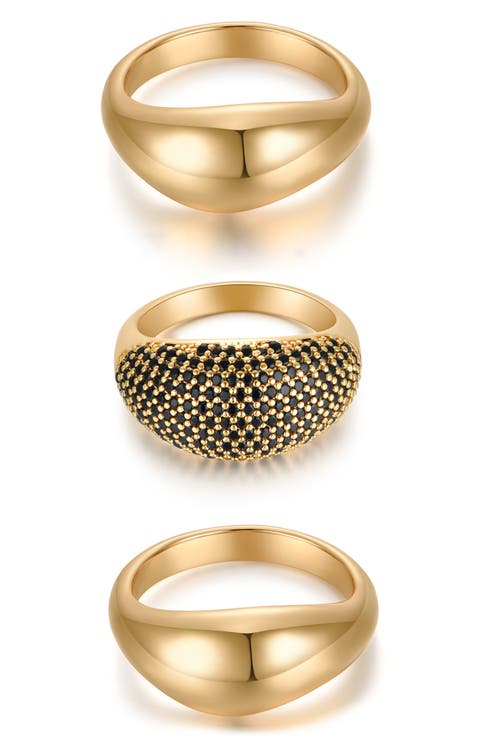 Timeless Glamour Set of 3 Rings