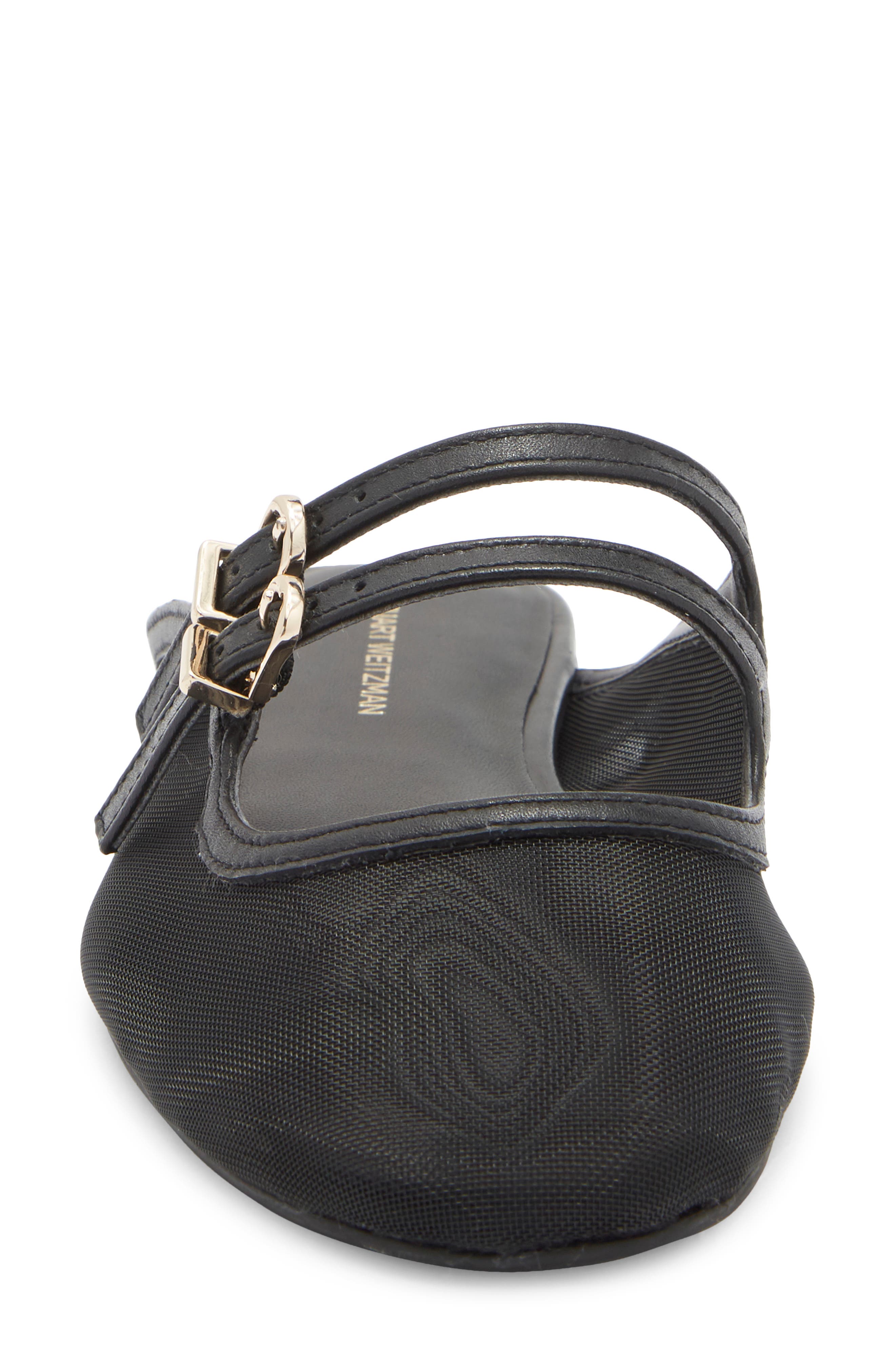 Stuart Weitzman Irene Mule, Alternate, color, Black
