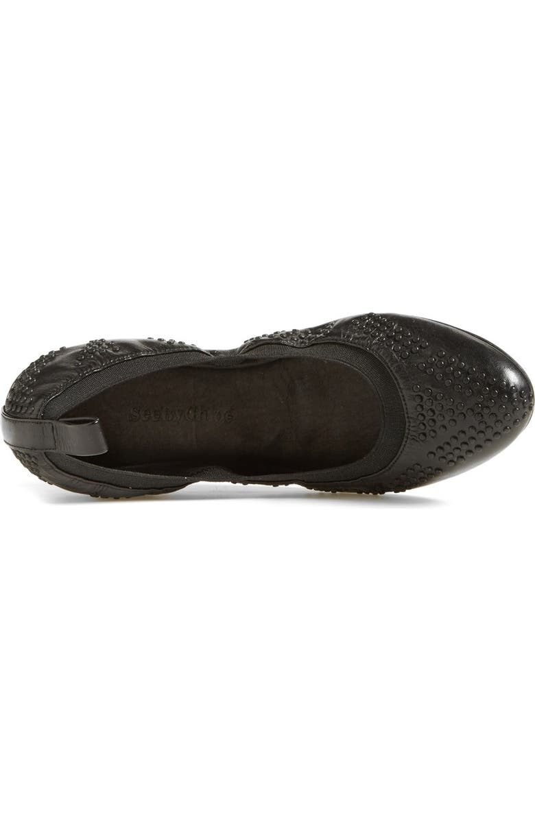 See by Chloé Studded Leather Ballet Flat, Alternate, color,