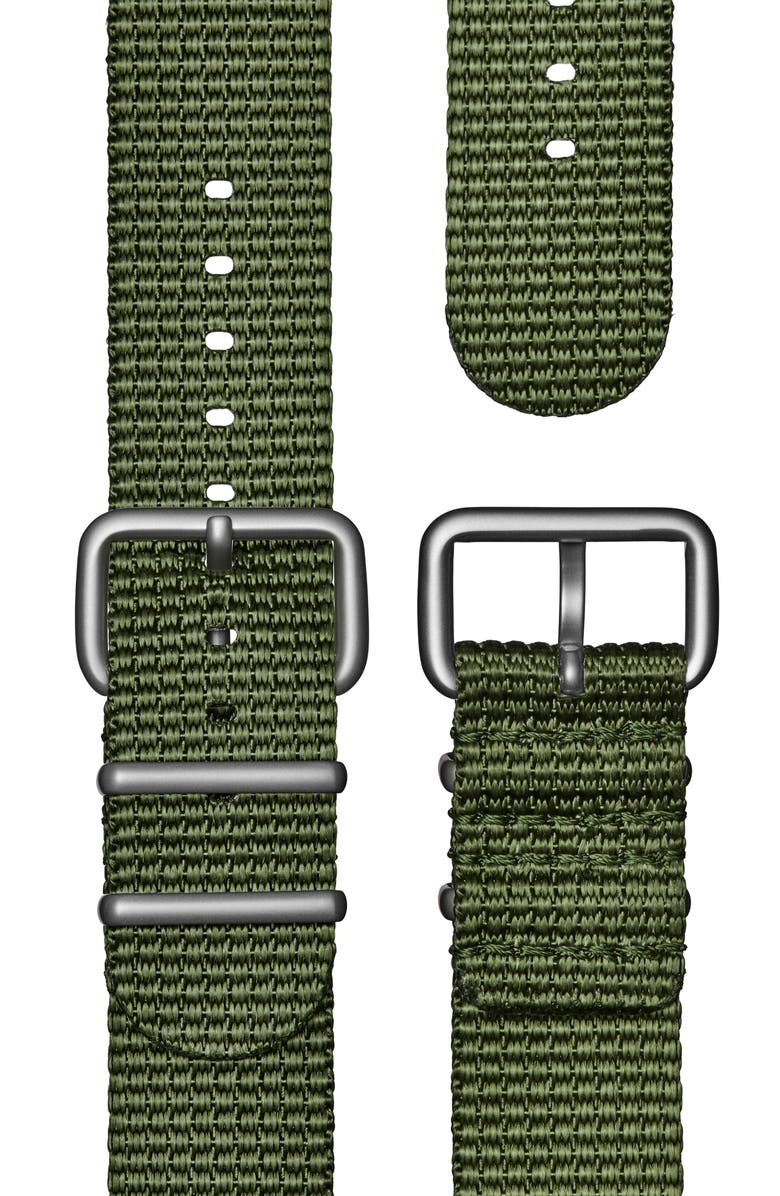 Shinola Runwell Field Nylon Strap Watch, 41mm, Alternate, color,