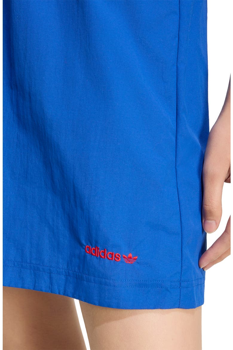 Recycled Drawstring Miniskirt, Alternate, color, COLLEGIATE ROYAL