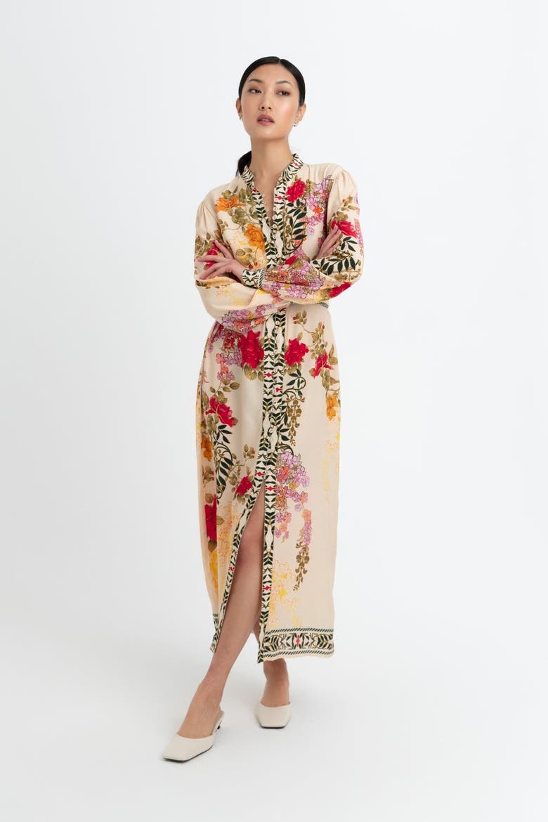 Brenna Dress, Main, color, Cream