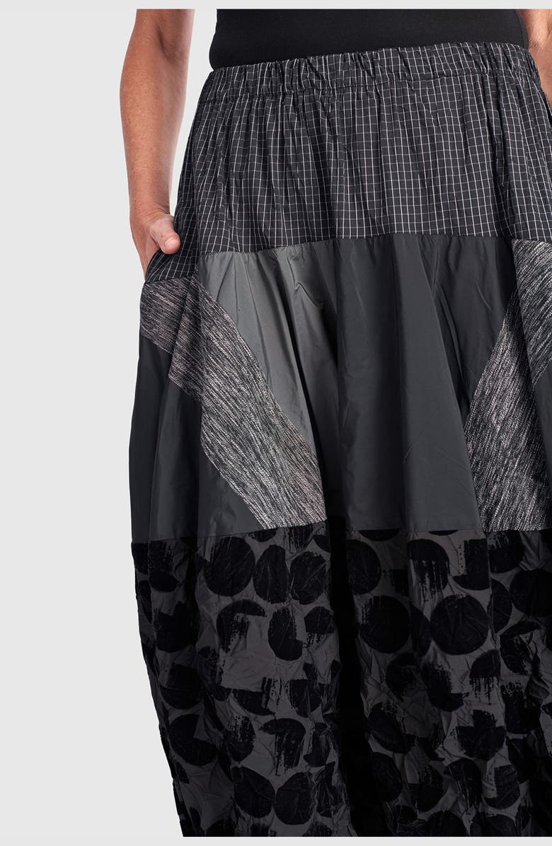 Alembika Pyre Cocoon Skirt, Alternate, color, Mix