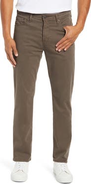 AG Everett Stretch Sateen Slim Straight Pants