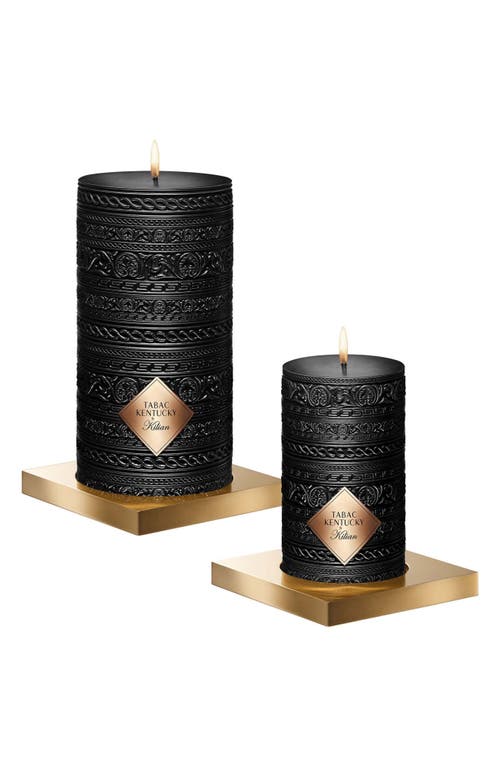 Kilian Paris Tabac Kentucky Candle In Black