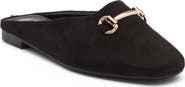 WILD DIVA LOUNGE Paisley Faux Suede Flat Mule