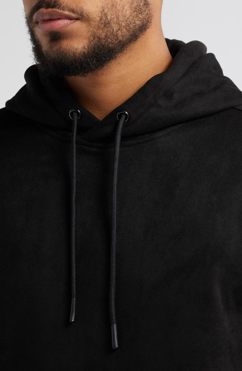 Robert Barakett Sidewinder Faux Suede Hoodie, Alternate, color, 
