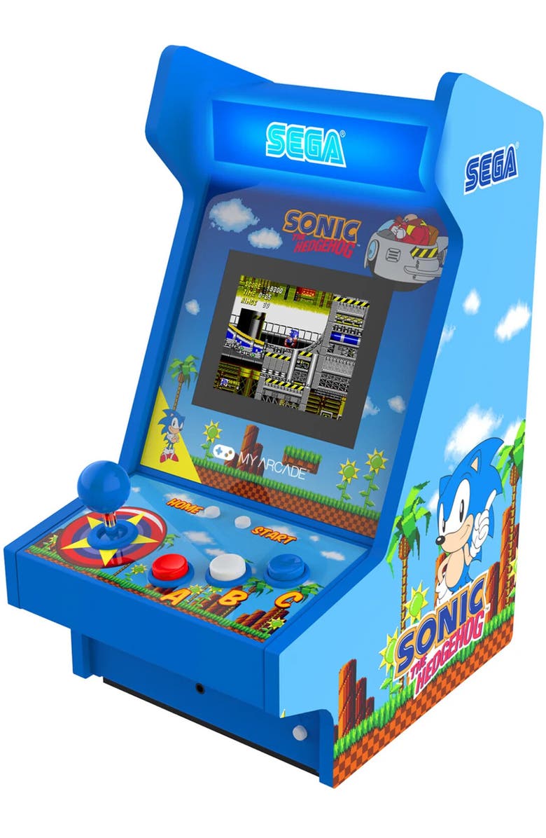My Arcade Myarcade Dgunl7158 Sonic Mighty Player Retro Arcad, Main, color, Multicolor