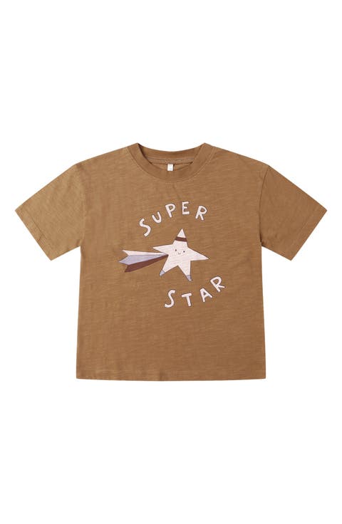 Kids' Super Star Graphic Relaxed T-Shirt