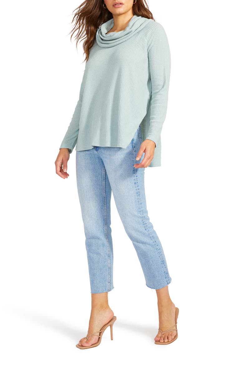 BB Dakota by Steve Madden Software Update Cowl Neck Top, Alternate, color, 