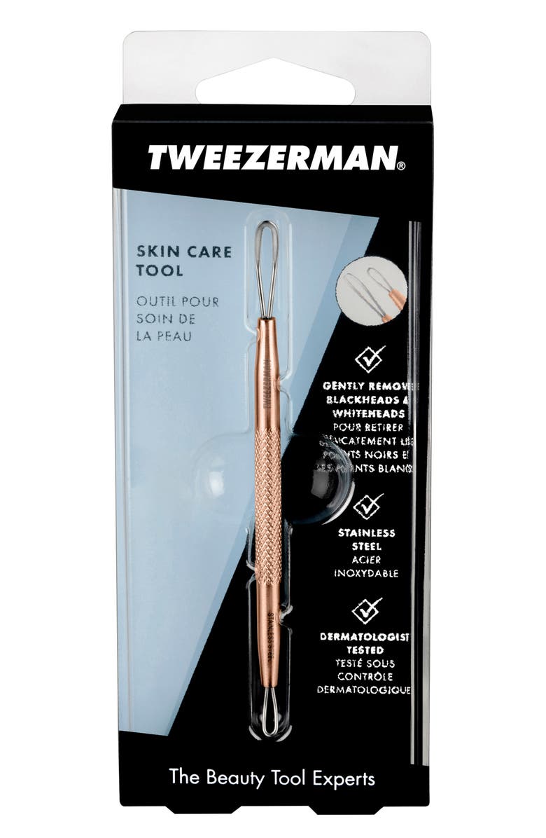 TWEEZERMAN Rose Gold No Slip Skin Care Tool, Alternate, color, 
