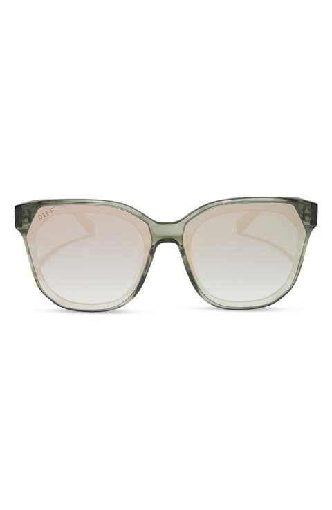 Gia 62mm Oversize Square Sunglasses