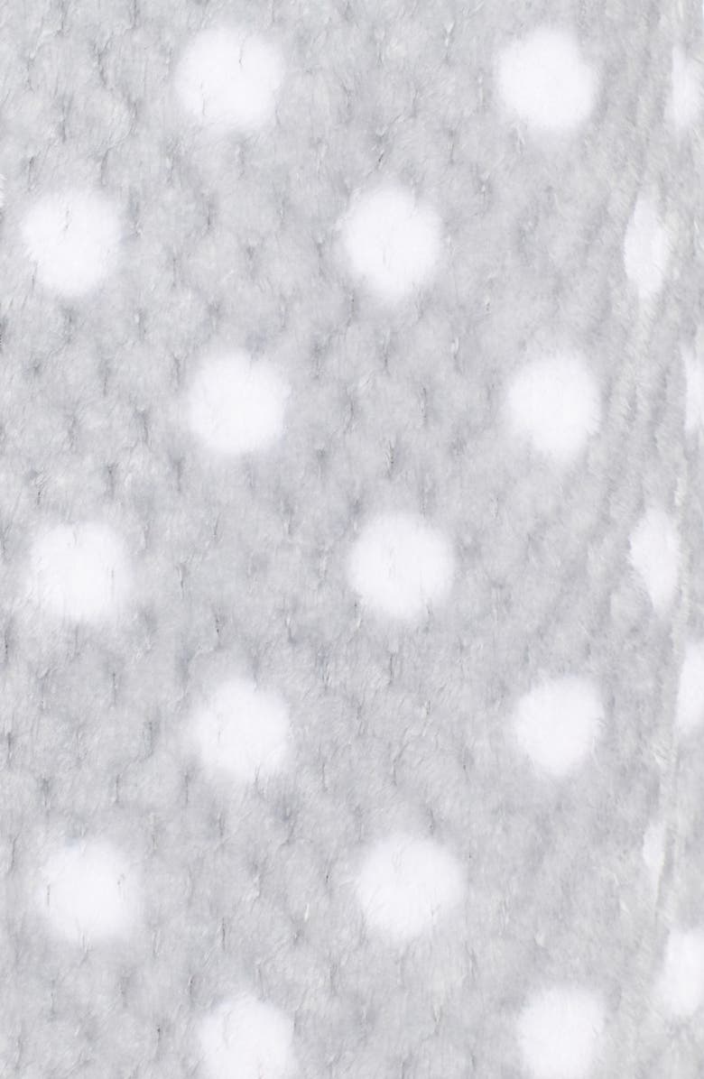 Nordstrom Lingerie 'Snowball' Powder Plush Robe, Alternate, color,