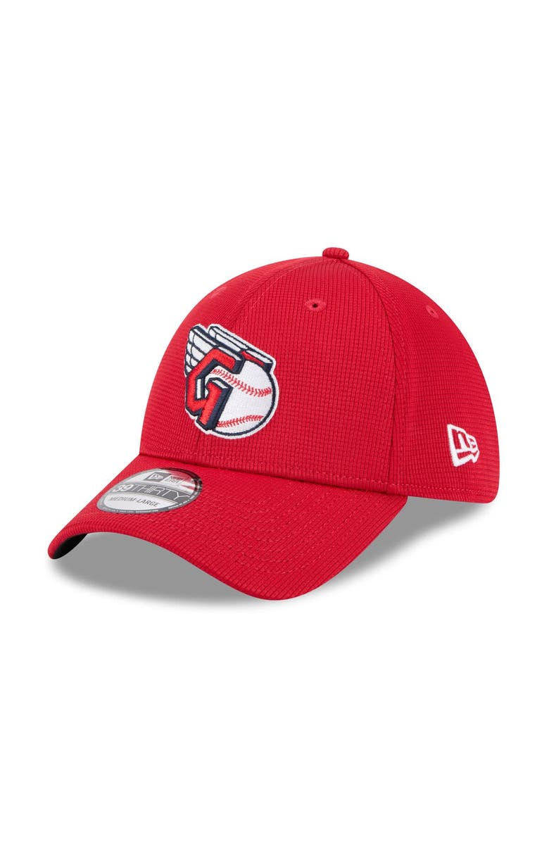 New Era Men's New Era  Red Cleveland Guardians 2025 Spring Training 39THIRTY Flex Hat, Alternate, color, 