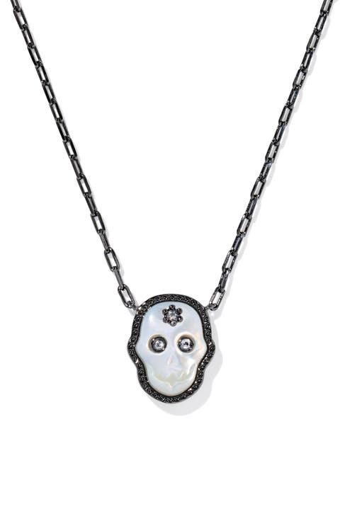 Skeleton Pendant Necklace