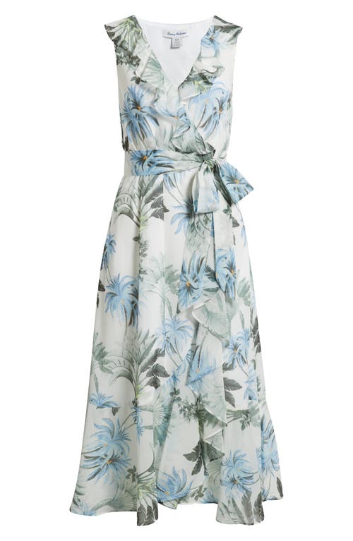 Tommy Bahama Palisade Palms Sleeveless Maxi Dress In White