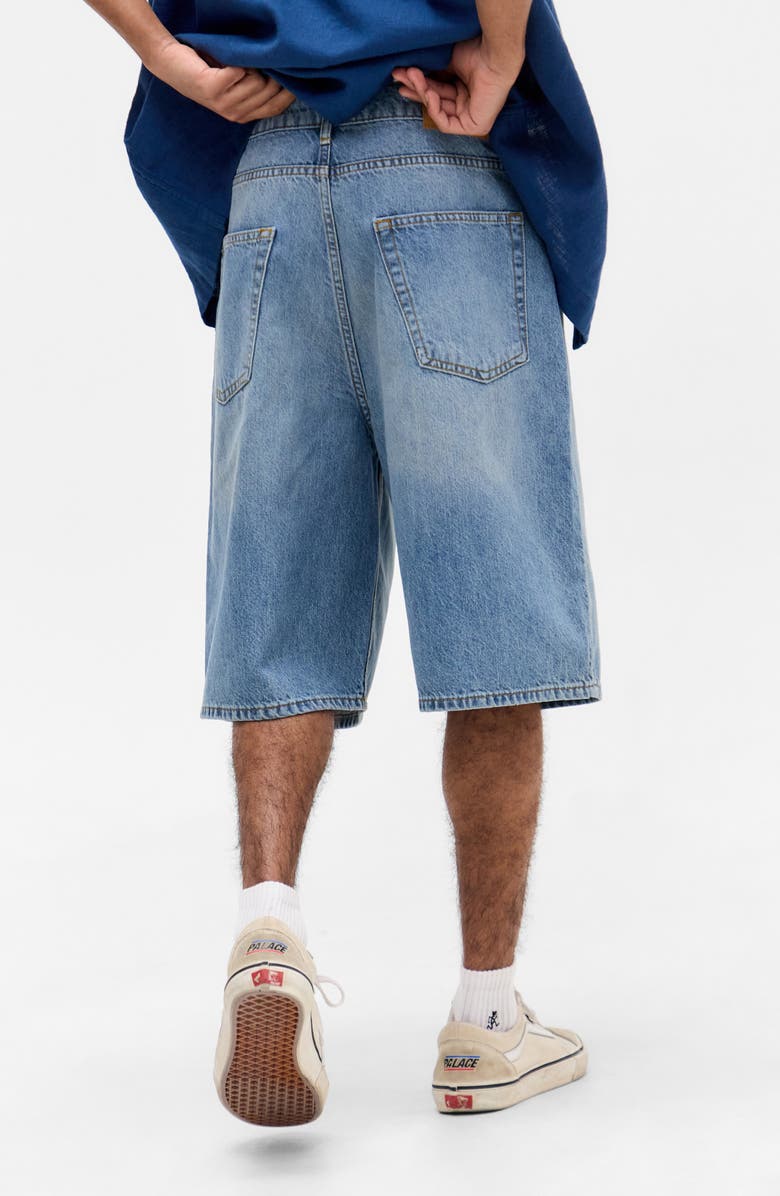 BDG Urban Outfitters Jack Wide Leg Denim Shorts, Alternate, color,