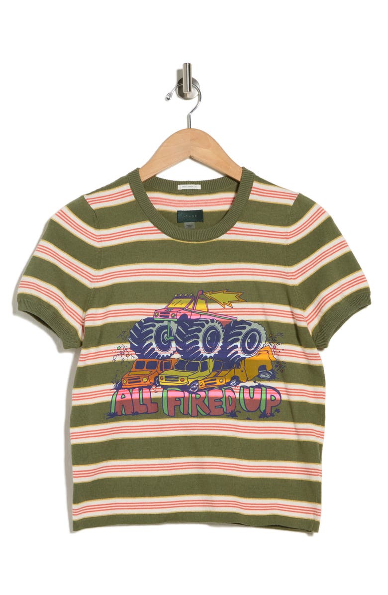 MOTHER All Fired Up Graphic T-Shirt, Main, color,