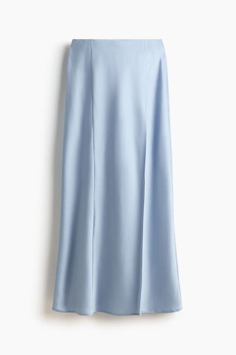 Satin Maxi Skirt